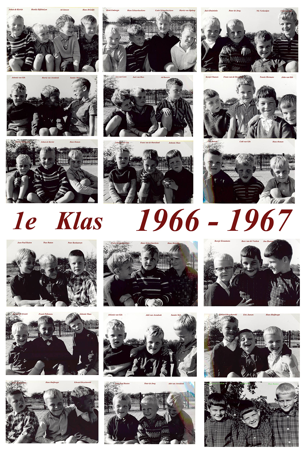 Schooljaar 1966 - 1967